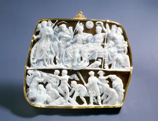 Camafeo de ónix romano, siglo I d.C.